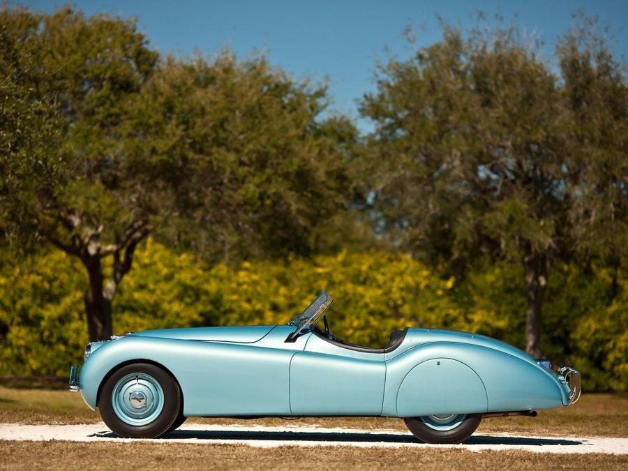  Jaguar XK120 Alloy Roadster 1948 года  (фото 39 из 59)